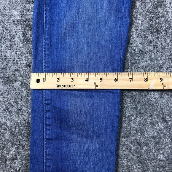 American Eagle Jeans Womens 00 Blue High Rise Jegging Super Super Stretch Skinny - Picture 10 of 16